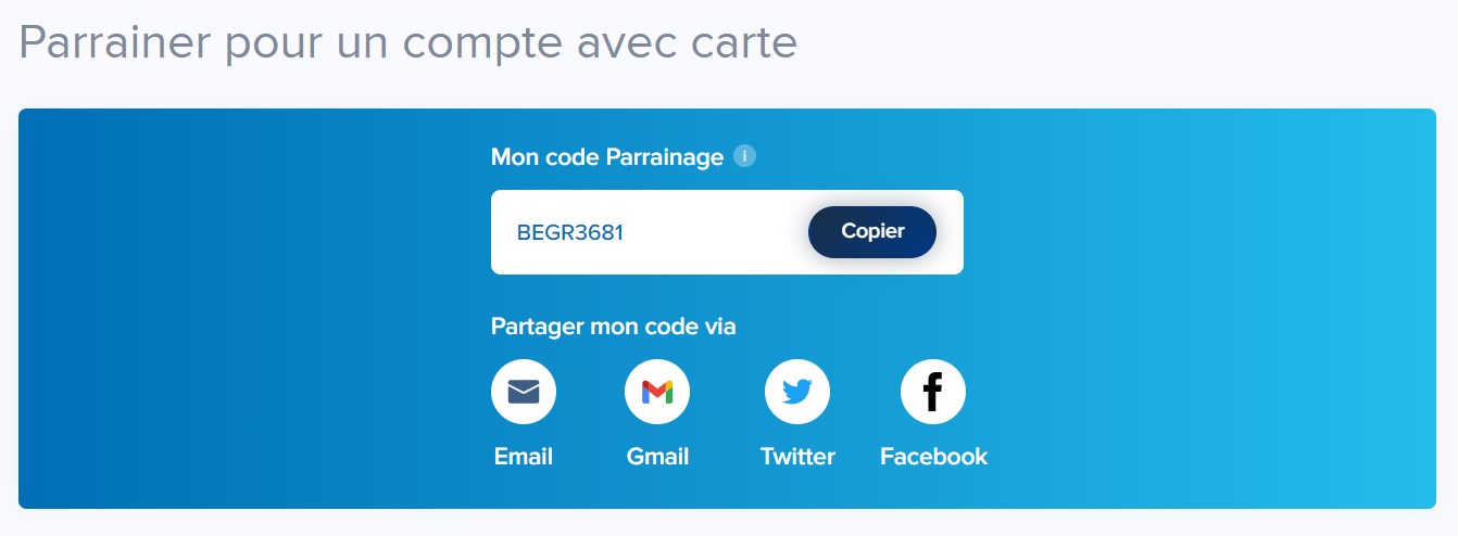 Capture d'écran d'une étape du formulaire de parrainage BoursoBank